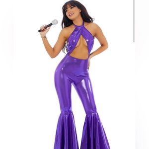 Selena Purple Jumpsuit